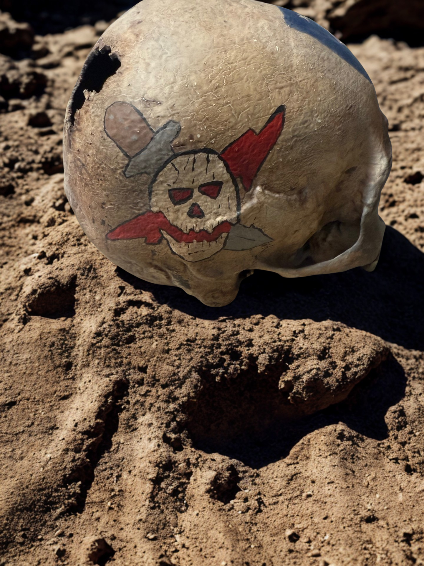 Carlson's Raiders Skull