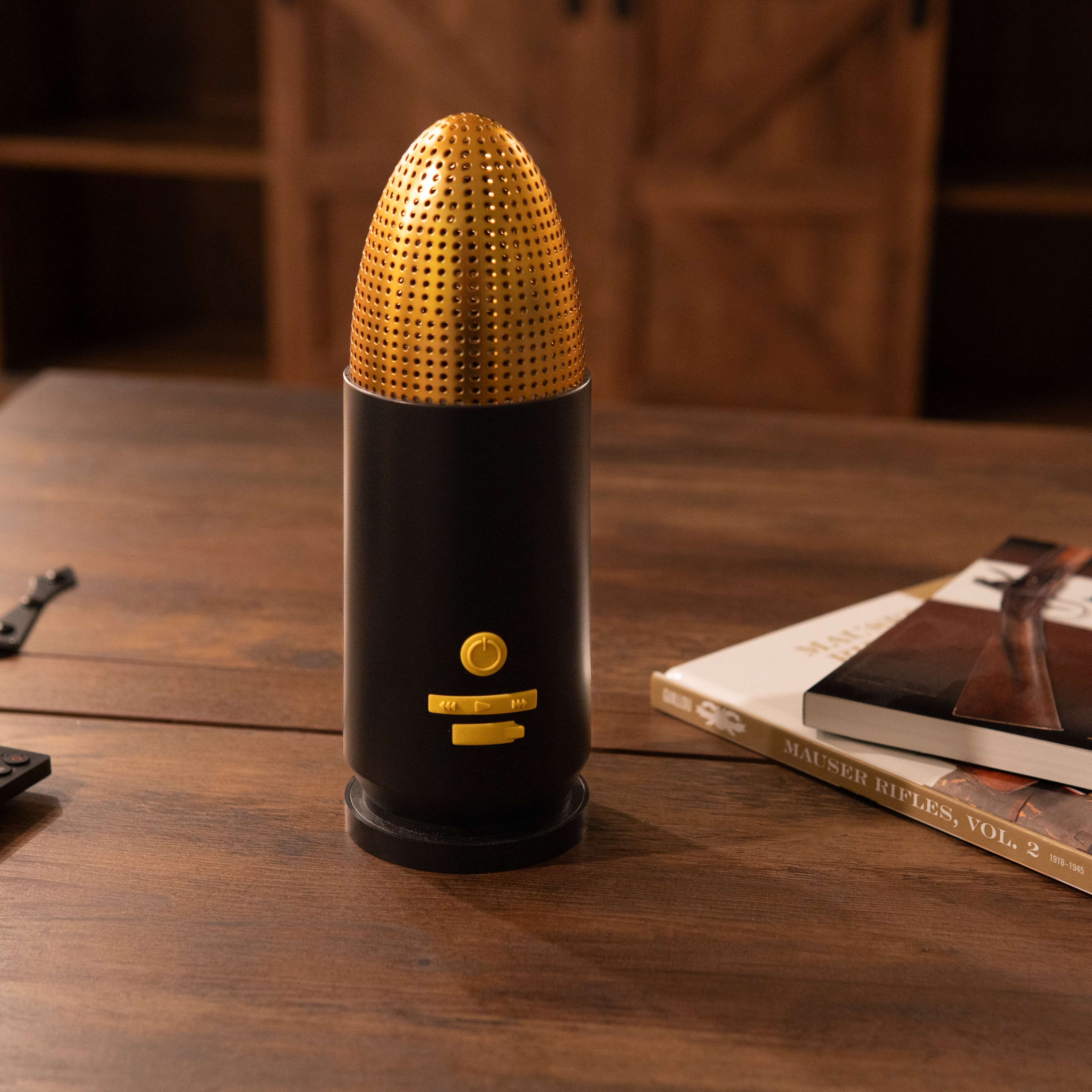 9mm Bullet Portable Bluetooth Speaker  (Black)